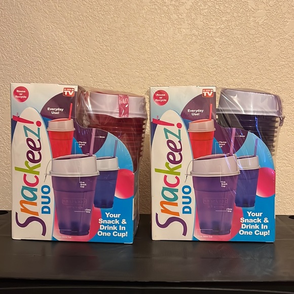 Snackeez disposable duo cup combo packs - Picture 4 of 5